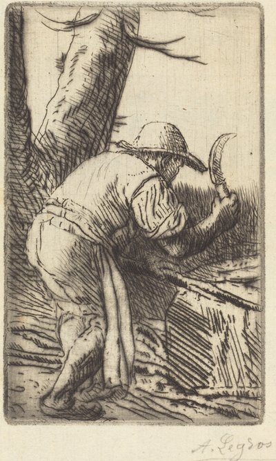 Tagliatore di Fascine da Alphonse Legros