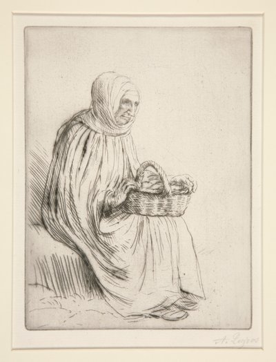 Donna del mercato da Alphonse Legros