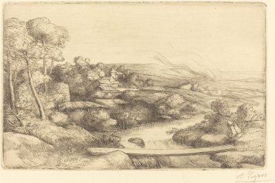 La passerella da Alphonse Legros