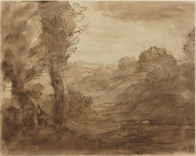 Sentiero in Borgogna da Alphonse Legros