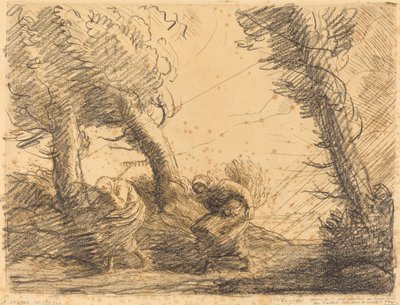 Mietitrici sorprese dalla tempesta da Alphonse Legros