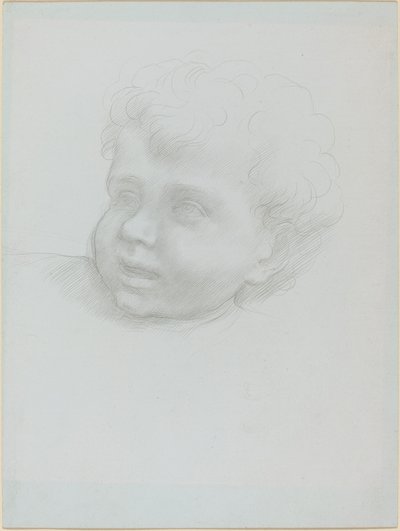 Testa di un bambino da Alphonse Legros