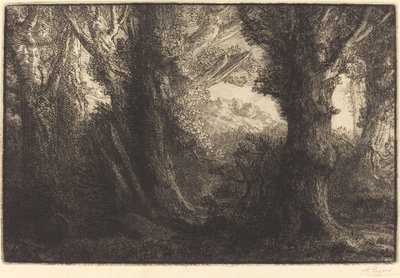 Nella foresta di Conteville da Alphonse Legros