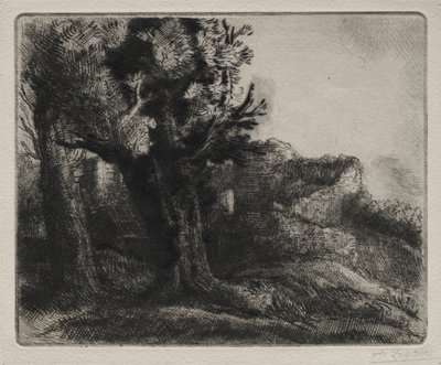 Nelle rovine da Alphonse Legros
