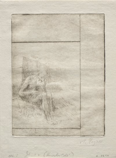 Giobbe (Seconda Tavola) da Alphonse Legros