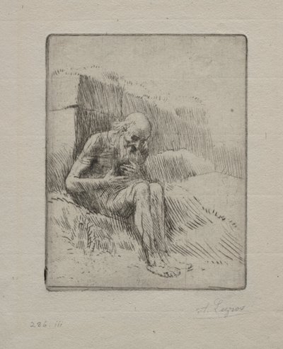Giobbe 2ª tavola da Alphonse Legros