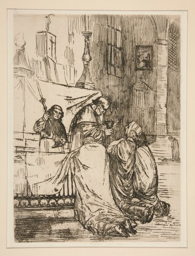 La comunione nella da Alphonse Legros