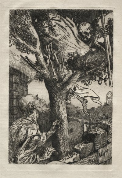 La morte nel pero da Alphonse Legros