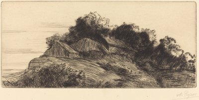 Paesaggio da Alphonse Legros