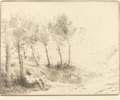 Paesaggio da Alphonse Legros