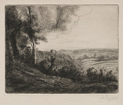 Paesaggio da Alphonse Legros