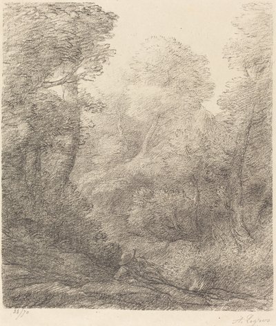 Paesaggio: Nebbia del mattino da Alphonse Legros