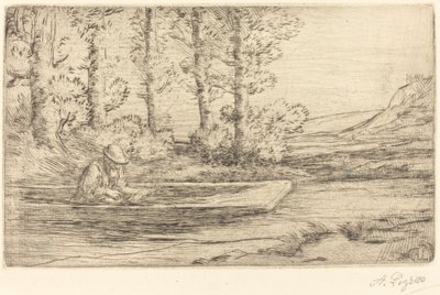 Paesaggio da Alphonse Legros