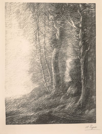 Paesaggio da Alphonse Legros