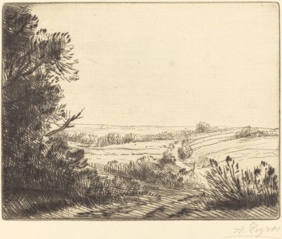 Paesaggio: strada per Horville (Paysage: Chemin d