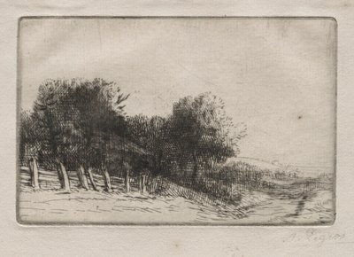 Paesaggio Un Paysage da Alphonse Legros