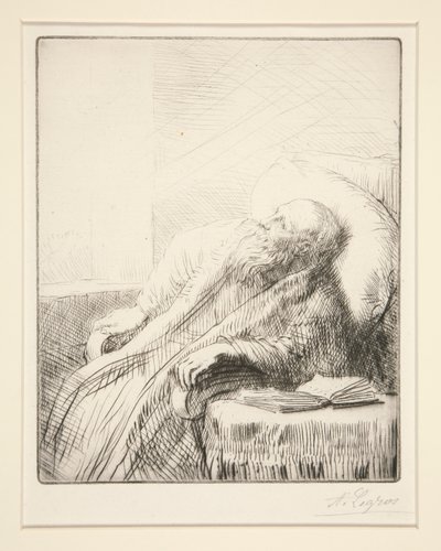 Le Convalescent da Alphonse Legros