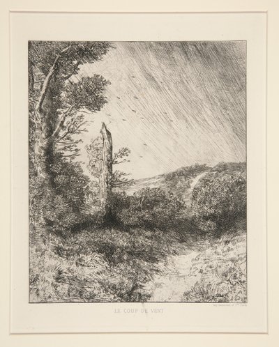 Le Coup de Vent da Alphonse Legros
