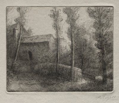 Il ponte del mulino da Alphonse Legros