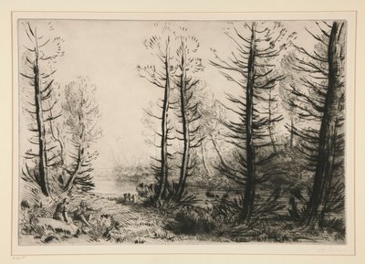 Il grande canale da Alphonse Legros