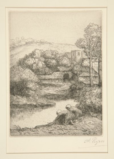 Il lavatoio, o Le lavandaie da Alphonse Legros
