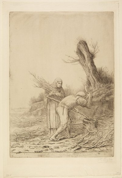 I fabbricatori di fascine da Alphonse Legros