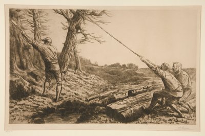 Les bucherons da Alphonse Legros