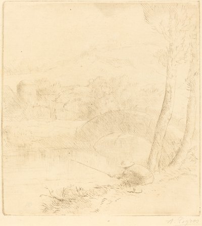 Il piccolo pescatore da Alphonse Legros