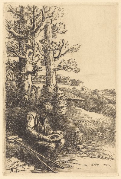 Il Piccolo Mendicante da Alphonse Legros