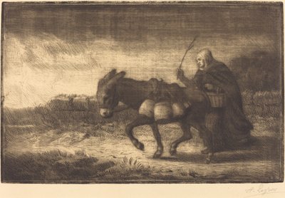 Lattaia di Boulogne, 1ª tavola da Alphonse Legros