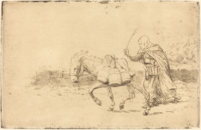 Lattaia di Boulogne, 1ª tavola da Alphonse Legros