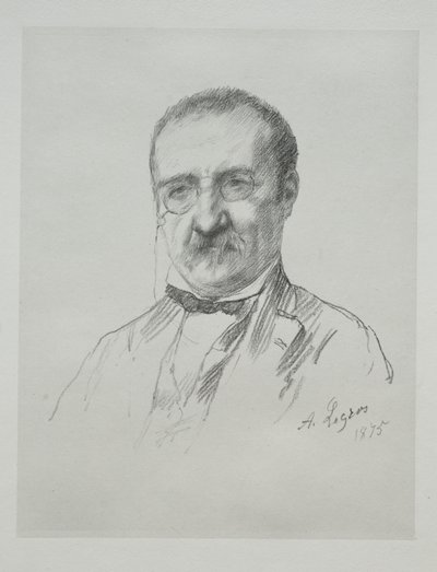 Signor Champfleury da Alphonse Legros