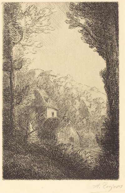 Vecchio castello da Alphonse Legros