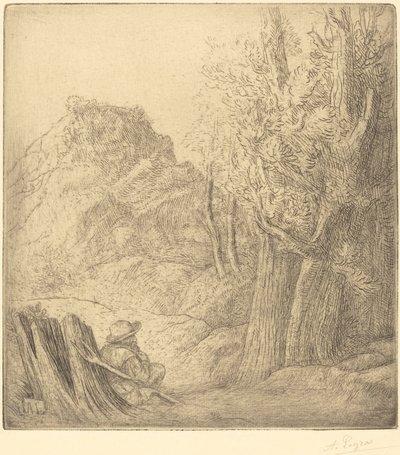 Vecchio villaggio Ville vieille da Alphonse Legros