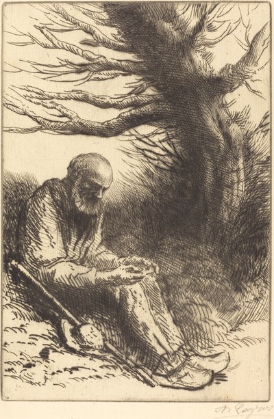 Vecchio uomo, Vecchio albero da Alphonse Legros