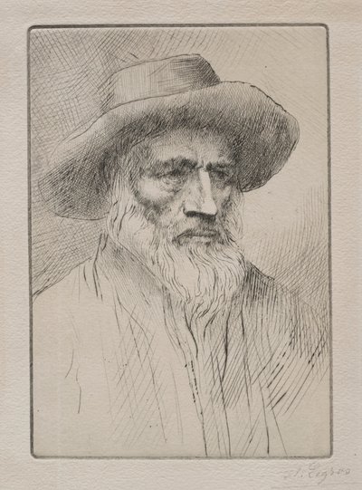 Contadino dei Vosgi da Alphonse Legros