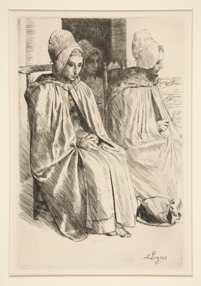 Paysannes des Environe de Boulogne da Alphonse Legros