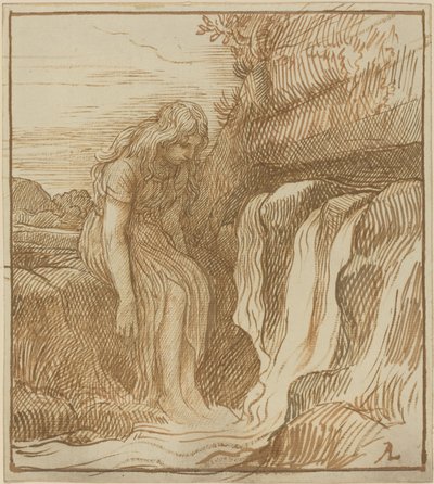 Contadino alla Fonte da Alphonse Legros