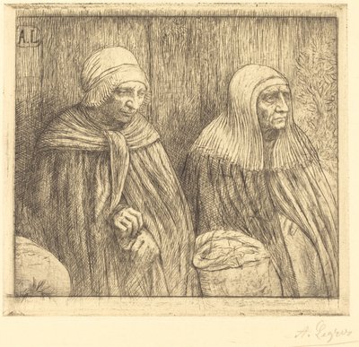 Contadini (Paysannes) da Alphonse Legros