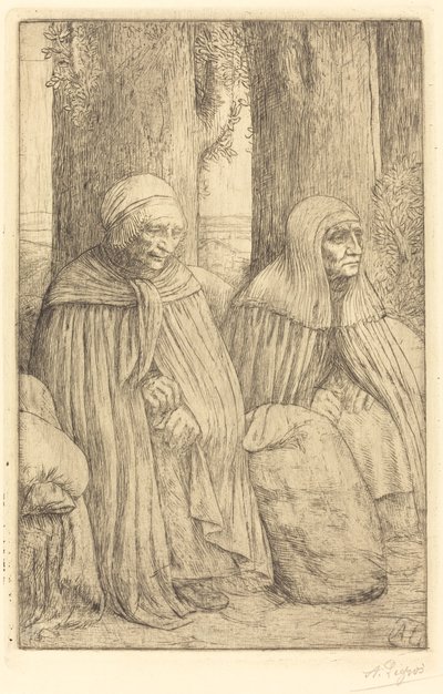 Contadini da Alphonse Legros