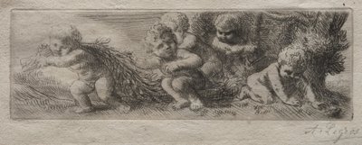 Piatto per la parte superiore della scatola di spilli da Alphonse Legros