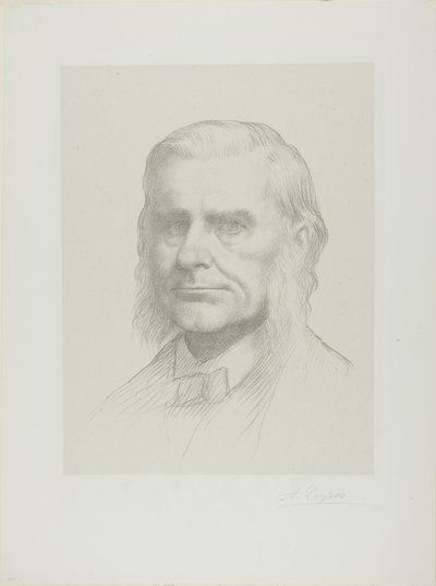 Ritratto del Professor Huxley da Alphonse Legros