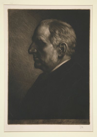 Ritratto di Seymour Haden da Alphonse Legros
