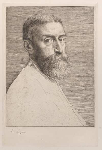 Ritratto di Sir Edward John Poynter da Alphonse Legros