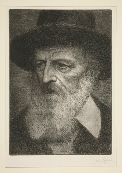 Ritratto di Tennyson da Alphonse Legros