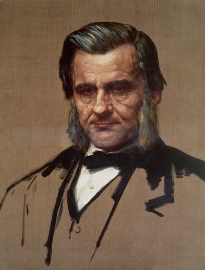 Ritratto di Thomas Henry Huxley (1825-95) da Alphonse Legros