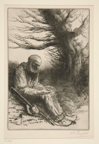 Riposo del viaggiatore da Alphonse Legros