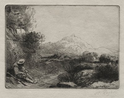 Riposo del Viaggiatore da Alphonse Legros