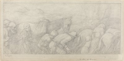 Ritorno dei contadini da Alphonse Legros