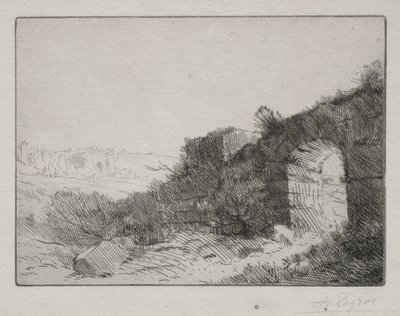 Rovine romane da Alphonse Legros
